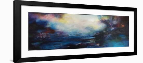 Crossing Blue Bridge-Emma Catherine Debs-Framed Premium Giclee Print