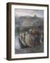 Crossing Hylton Ferry, 1912-Ralph Hedley-Framed Giclee Print