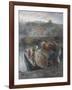 Crossing Hylton Ferry, 1912-Ralph Hedley-Framed Giclee Print