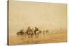 Crossing Lancaster Sands, 1836-David Cox-Stretched Canvas