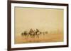 Crossing Lancaster Sands, 1836-David Cox-Framed Giclee Print