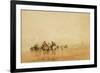 Crossing Lancaster Sands, 1836-David Cox-Framed Giclee Print