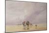 Crossing Lancaster Sands-David Cox-Mounted Giclee Print