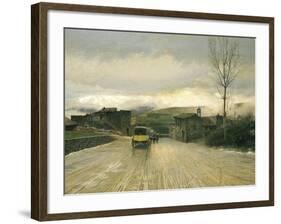 Crossing of Apennines, 1867-Giuseppe De Nittis-Framed Giclee Print