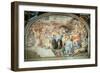 Crossing of Red Sea, Fresco-Agnolo Bronzino-Framed Giclee Print