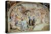 Crossing Red Sea, Fresco-Agnolo Bronzino-Stretched Canvas