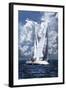 Crossing Sailboats-Alan Hausenflock-Framed Photographic Print