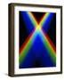 Crossing Spectra of Coloured Light-David Parker-Framed Photographic Print