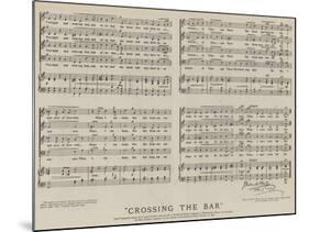Crossing the Bar-null-Mounted Giclee Print