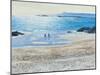 Crossing the Beach, 2014-Charles Simpson-Mounted Giclee Print
