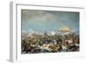 Crossing the Berezina River, Russia, 27 November 1812-Peter Heinrich Lambert von Hess-Framed Giclee Print