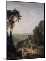 Crossing the Brook-J. M. W. Turner-Mounted Giclee Print