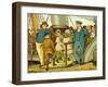 Crossing the channel and boarding the ferry-Thomas Crane-Framed Giclee Print