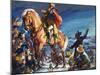 Crossing the Delaware River on Christmas Night-James Edwin Mcconnell-Mounted Giclee Print