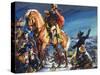 Crossing the Delaware River on Christmas Night-James Edwin Mcconnell-Stretched Canvas