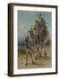 Crossing the Desert, 1869-Carl Haag-Framed Giclee Print