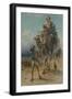 Crossing the Desert, 1869-Carl Haag-Framed Giclee Print