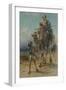 Crossing the Desert, 1869-Carl Haag-Framed Giclee Print