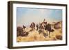 Crossing the Desert-Jean Leon Gerome-Framed Giclee Print