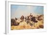 Crossing the Desert-Jean Leon Gerome-Framed Giclee Print