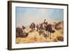 Crossing the Desert-Jean Leon Gerome-Framed Giclee Print