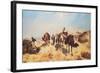 Crossing the Desert-Jean Leon Gerome-Framed Giclee Print