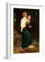 Crossing the Ford-William Adolphe Bouguereau-Framed Art Print