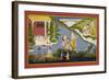 Crossing the Ganges-null-Framed Giclee Print