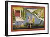 Crossing the Ganges-null-Framed Giclee Print