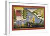 Crossing the Ganges-null-Framed Giclee Print