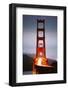 Crossing The Golden Gate Bridge, Early Morning San Francisco-Vincent James-Framed Photographic Print