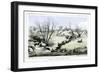 Crossing the Hellgate River, 6 January 1854-John Mix Stanley-Framed Giclee Print