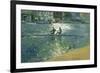 Crossing the Light Break, Henley-Timothy Easton-Framed Giclee Print