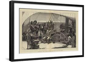 Crossing the Line, Father Neptune and His Court-Edward John Gregory-Framed Giclee Print