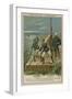 Crossing the Marshes of Bahr-El-Ghazal in Africa-null-Framed Giclee Print