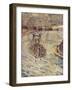 Crossing the Niagara Falls by Cable Car-J. Allen Shuffrey-Framed Giclee Print