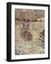 Crossing the Niagara Falls by Cable Car-J. Allen Shuffrey-Framed Giclee Print