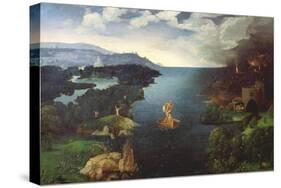 Crossing the River Styx-Joachim Patenir-Stretched Canvas