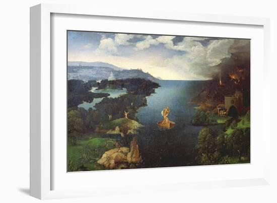 Crossing the River Styx-Joachim Patenir-Framed Giclee Print