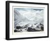 Crossing the Saint Bernard Pass, 1800-null-Framed Giclee Print