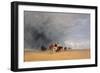Crossing the Sands, 1848 (Oil on Panel)-David Cox-Framed Giclee Print