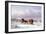 Crossing the St. Lawrence from Levis to Quebec on a Sleigh-Cornelius Krieghoff-Framed Giclee Print