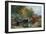 Crossing the Stream-John Frederick Herring Jnr-Framed Giclee Print