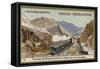 Crossing the United States on the Pacific Railroad-null-Framed Stretched Canvas