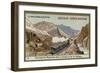 Crossing the United States on the Pacific Railroad-null-Framed Giclee Print