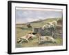 Crossing the Wall, Illustration from 'Hounds'-Thomas Ivester Lloyd-Framed Giclee Print