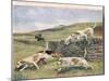 Crossing the Wall, Illustration from 'Hounds'-Thomas Ivester Lloyd-Mounted Giclee Print