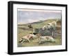Crossing the Wall, Illustration from 'Hounds'-Thomas Ivester Lloyd-Framed Giclee Print