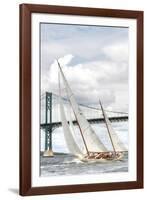 Crossing the Water-Ingrid Abery-Framed Giclee Print
