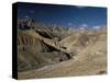 Crossing the Zanskar Mountains Near Pang, 4600M Altitude, Leh-Manali Highway, Ladakh, India-Tony Waltham-Stretched Canvas